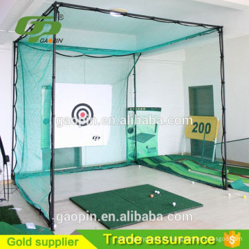 filet de pratique de golf intérieur et extérieur et cage pour la formation de haute qualité